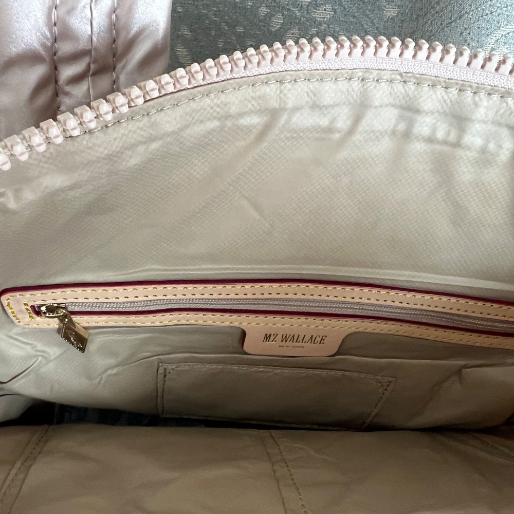 NWT Pale Rose Gold MZ WALLACE SUTTON DELUXE SMALL - Picture 3 of 10